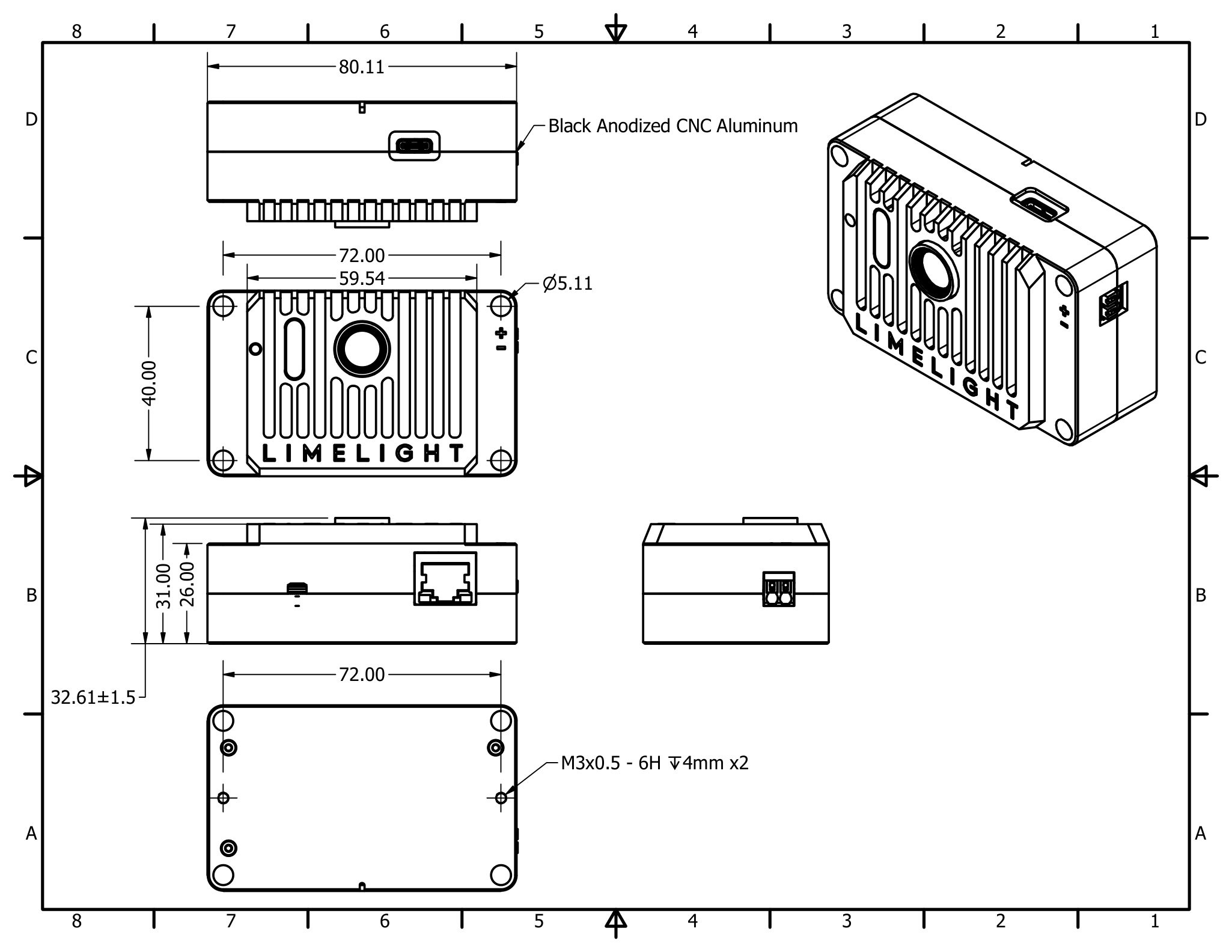 LL4 Technical Drawing